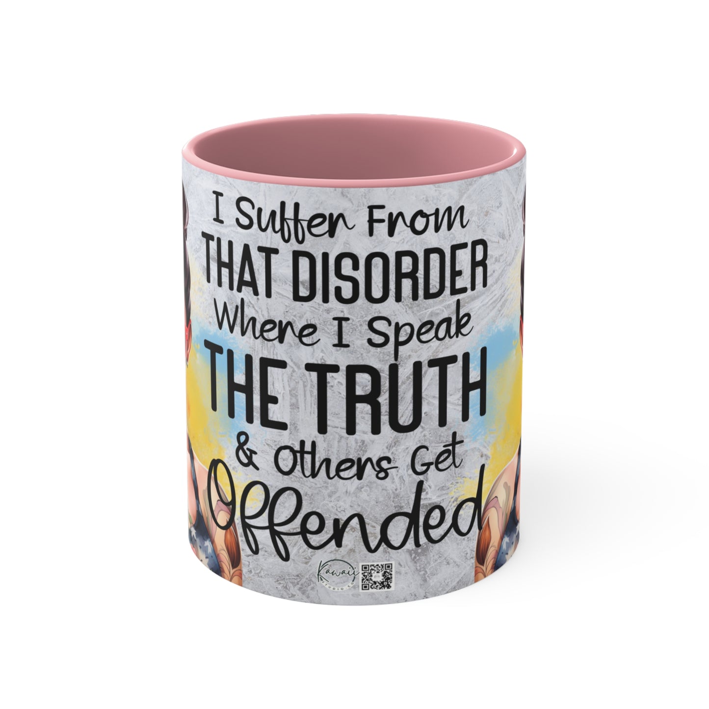 Colorful Accent Mugs, 11oz - That Disorder
