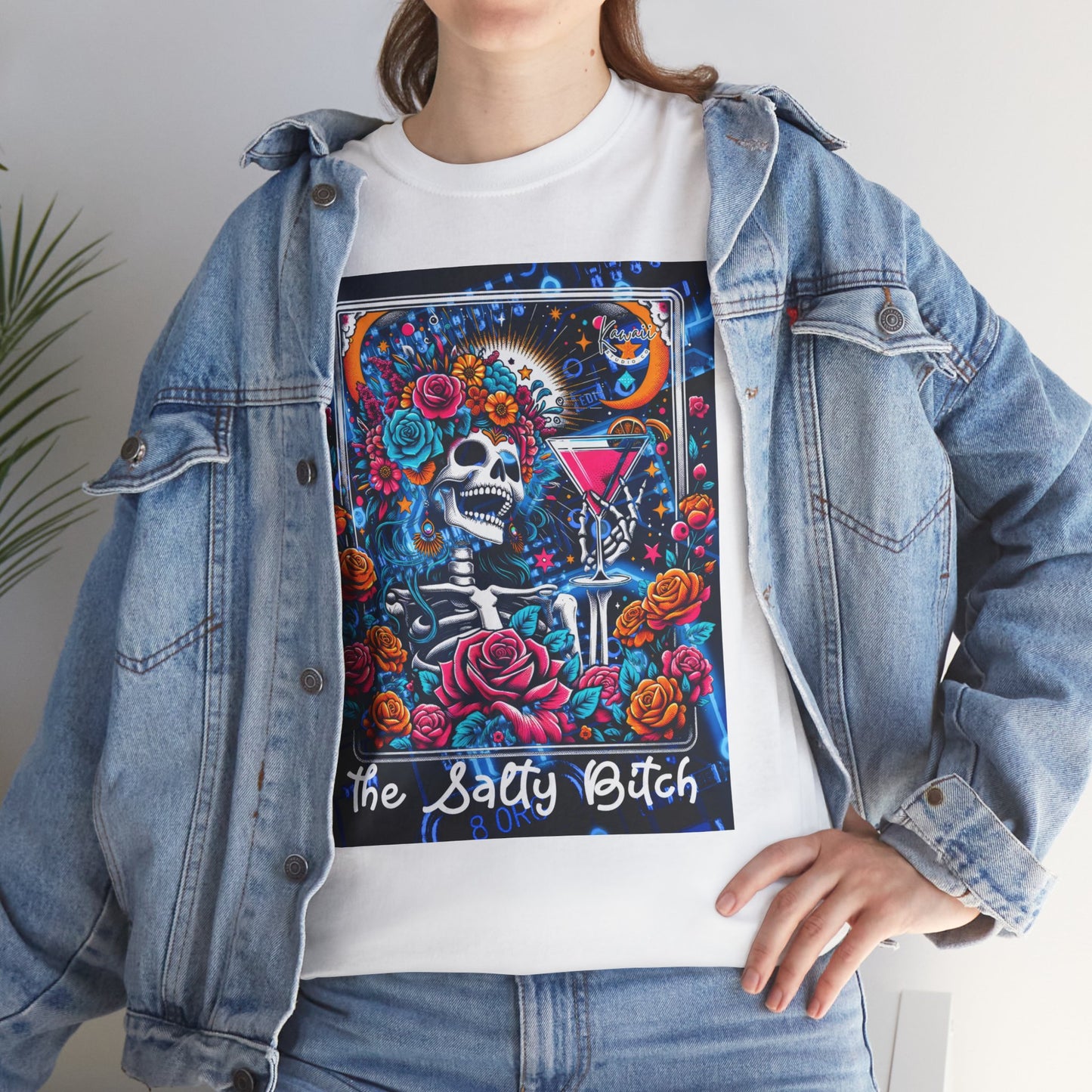 Unisex Heavy Cotton Tee - Salty Bitch