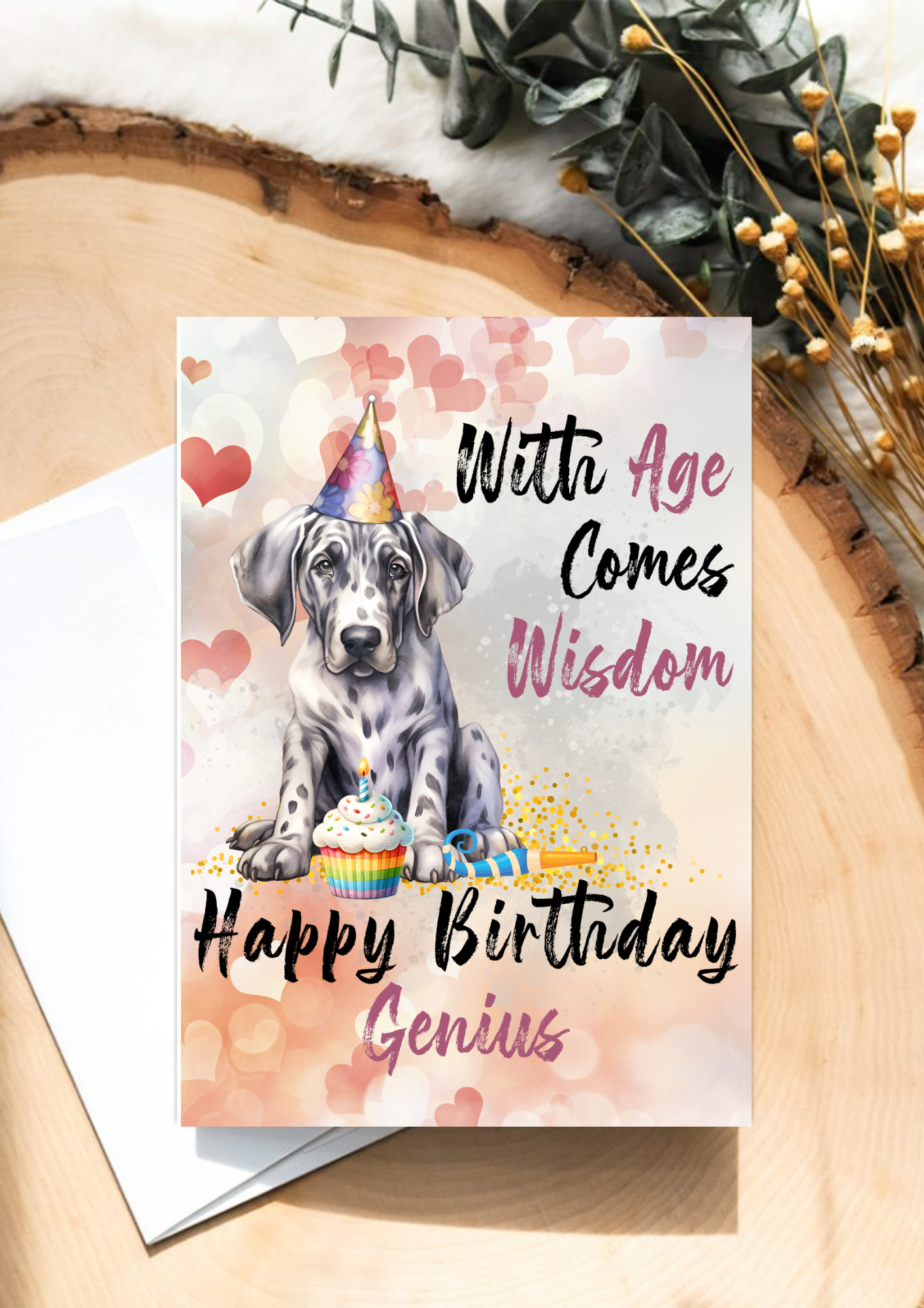 GREETING CARD - WITH AGE