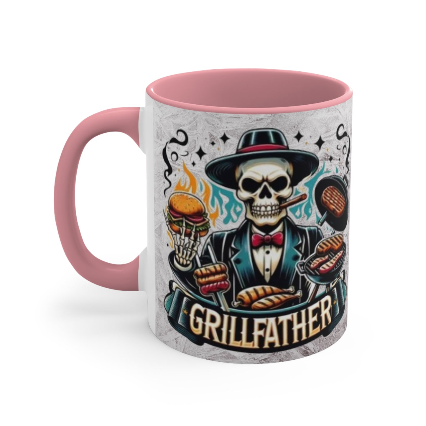 Colorful Accent Mugs, 11oz - Grillfather