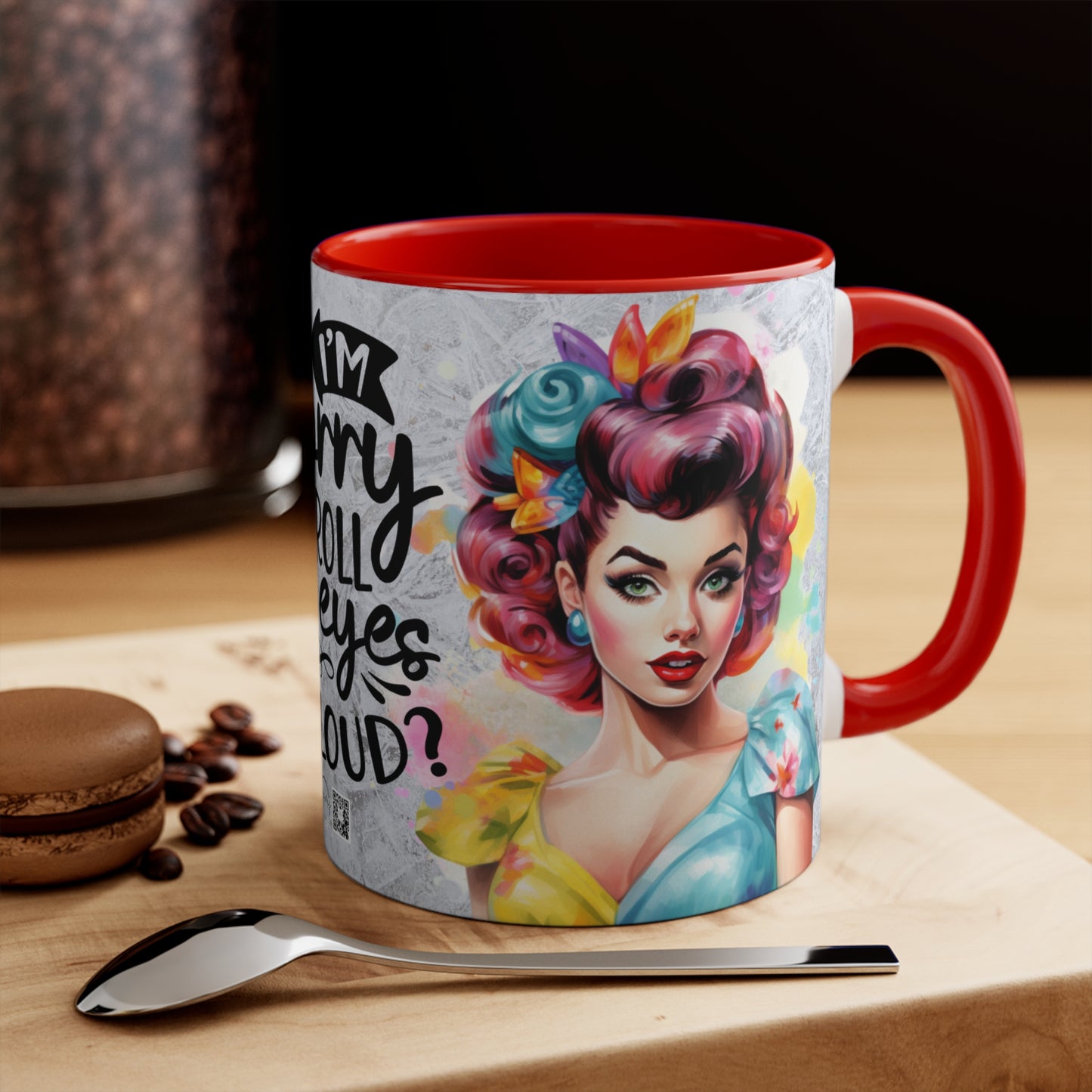 Colorful Accent Mugs, 11oz - I'm Sorry
