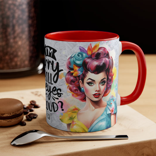 Colorful Accent Mugs, 11oz - I'm Sorry