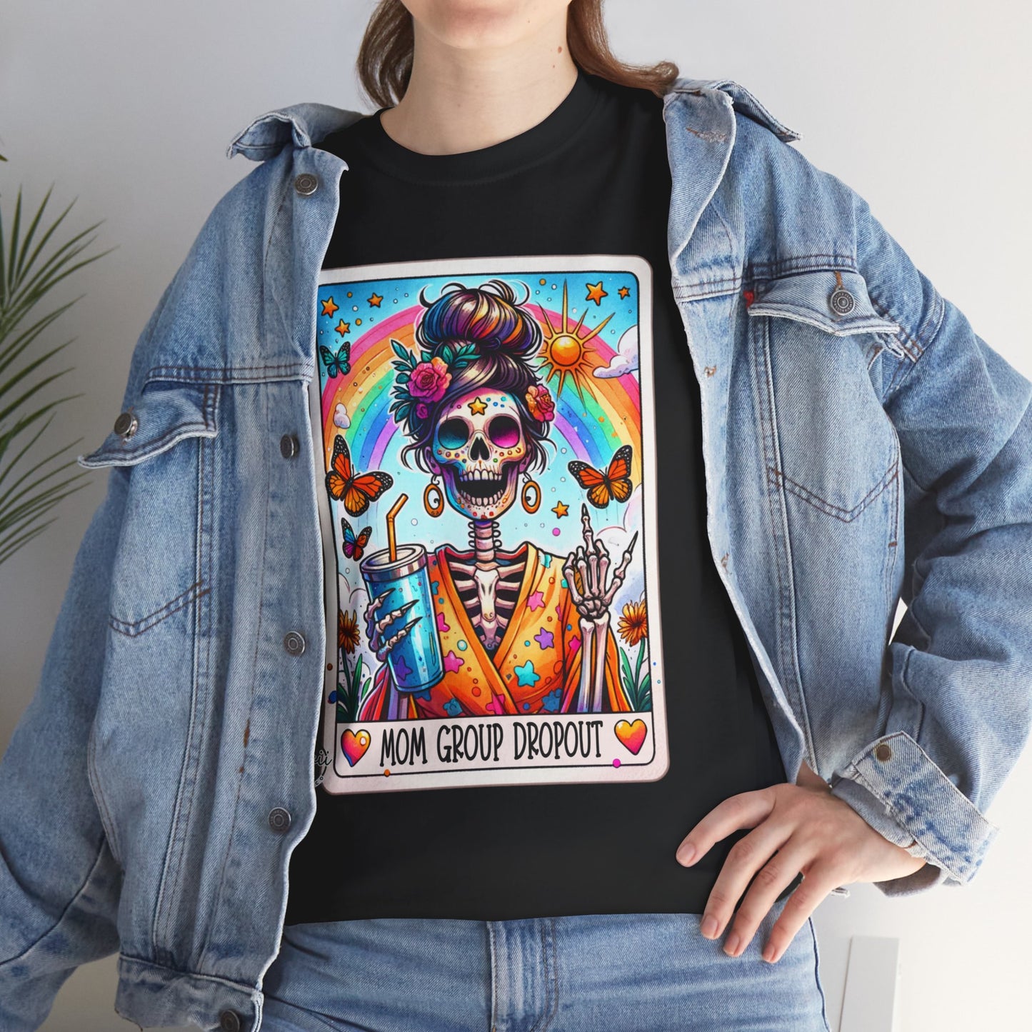 Unisex Heavy Cotton Tee - Mom Group Dropout