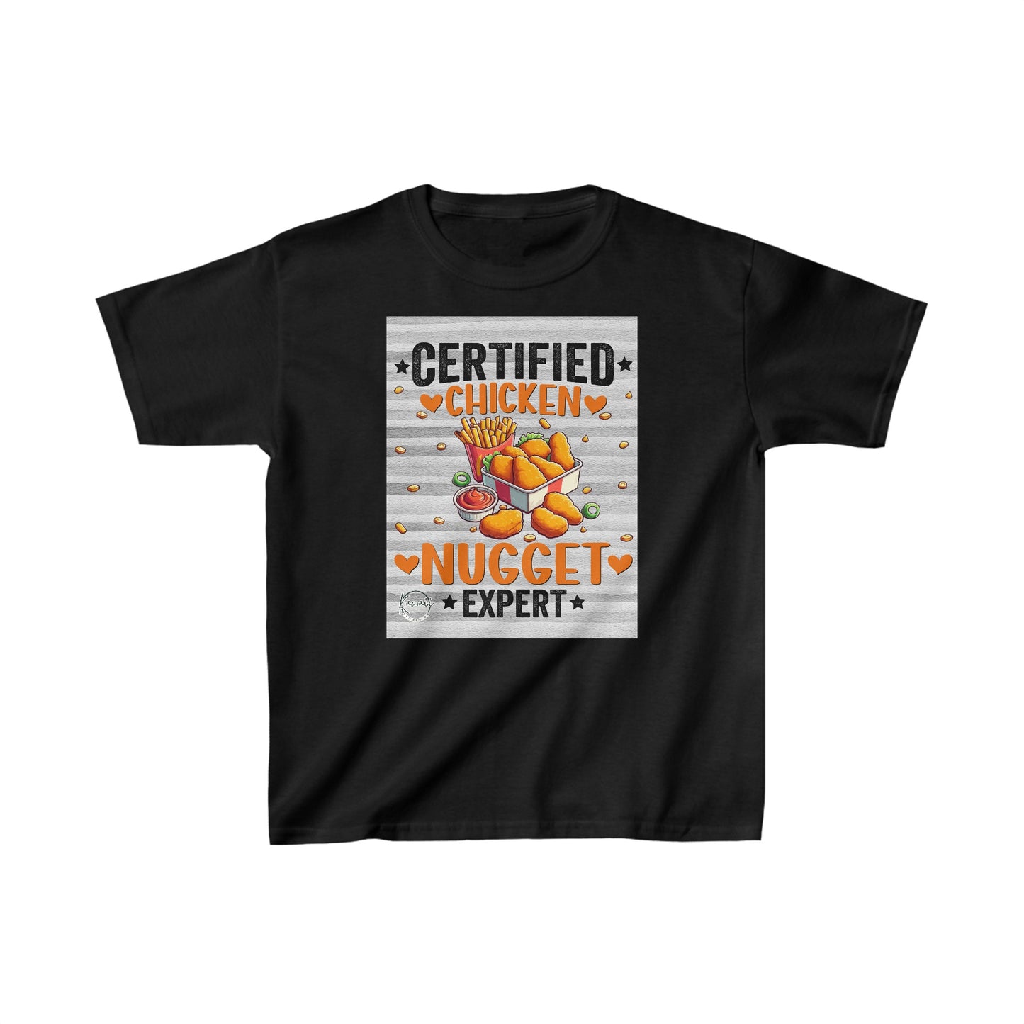 Kids Heavy Cotton™ Tee - Chicken Nuggets