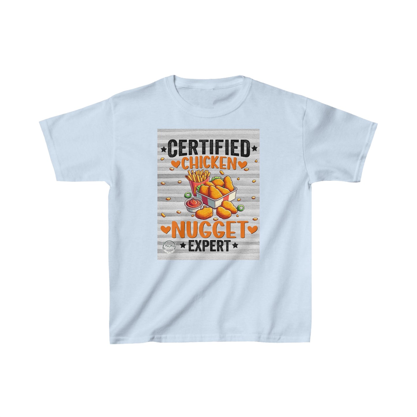 Kids Heavy Cotton™ Tee - Chicken Nuggets