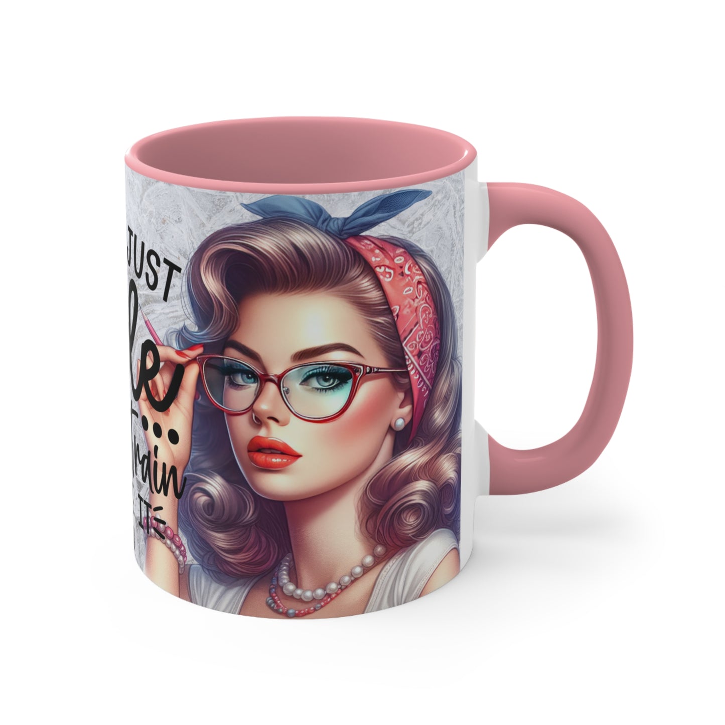 Colorful Accent Mugs, 11oz - I just don't ride