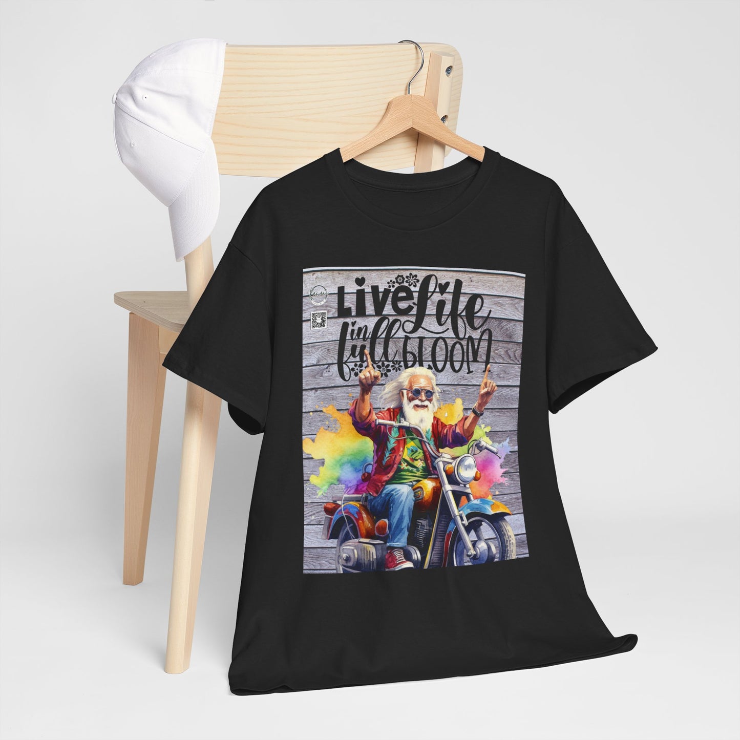 Unisex Heavy Cotton Tee - Full Bloom