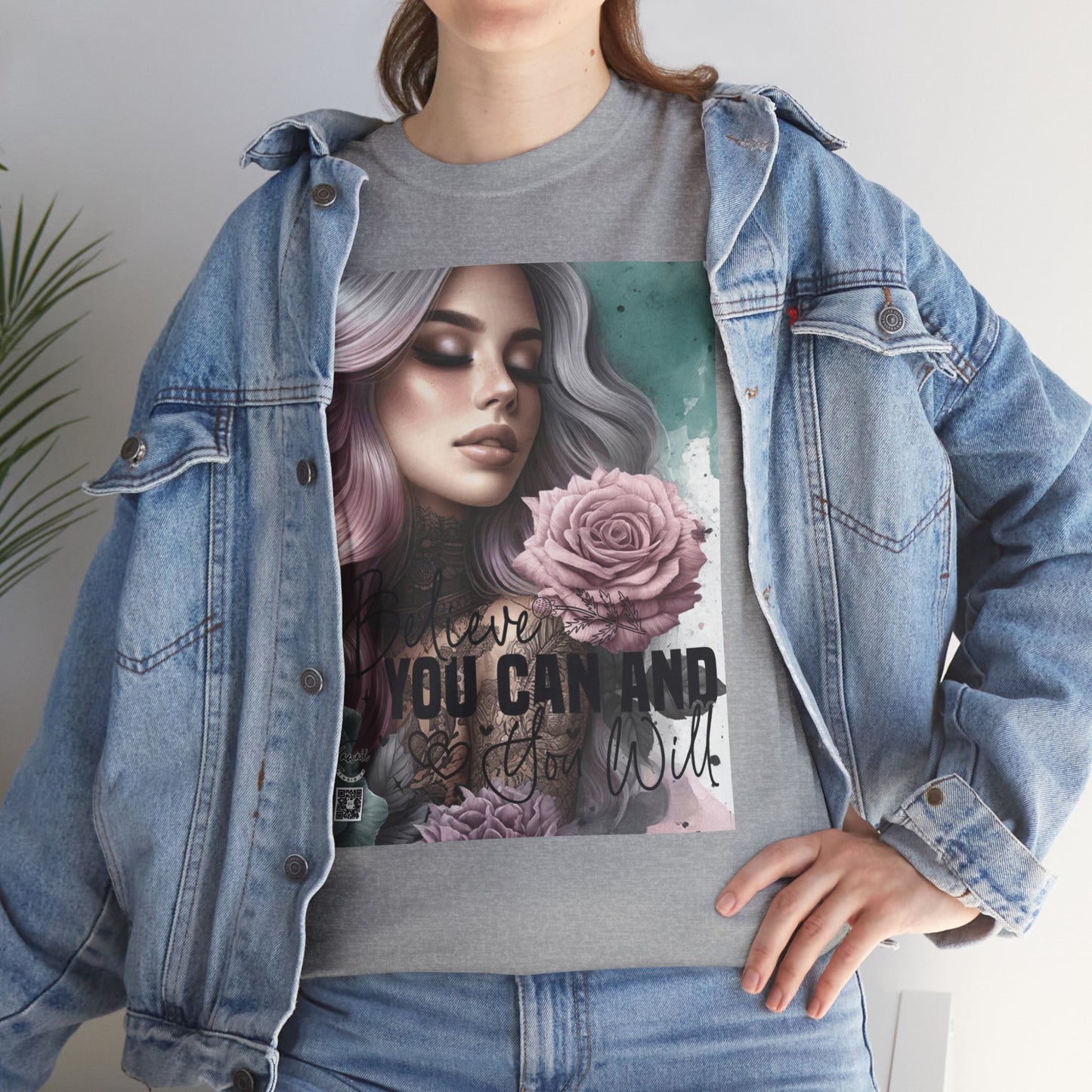 Unisex Heavy Cotton Tee - Believe