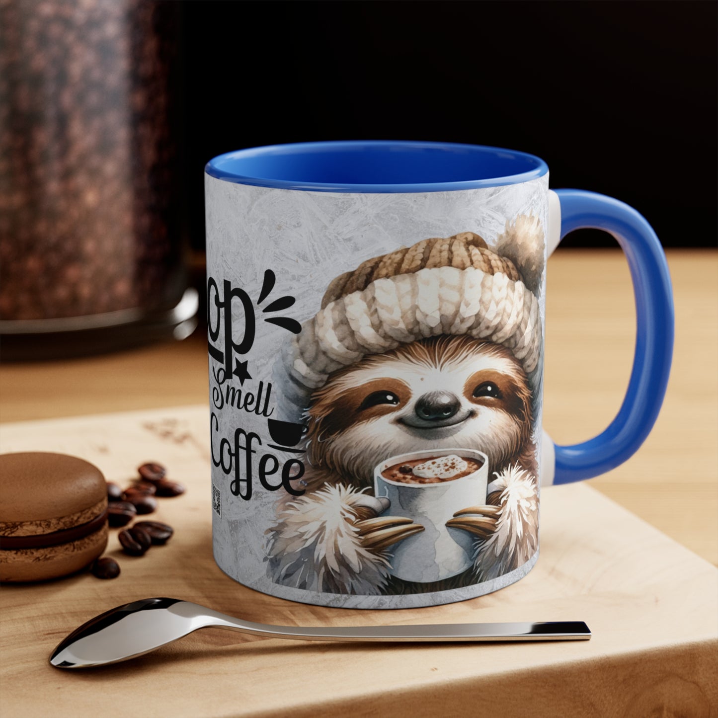 Colorful Accent Mugs, 11oz - STOP and smell the coffee