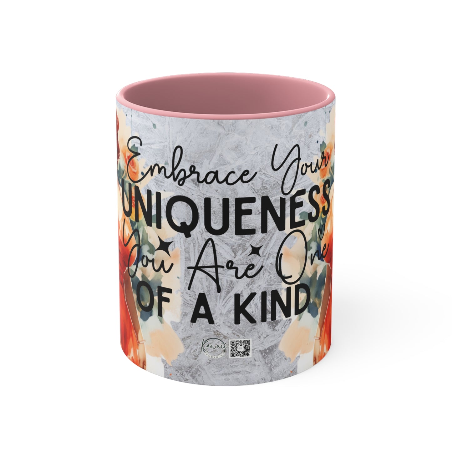 Colorful Accent Mugs, 11oz - Embrace