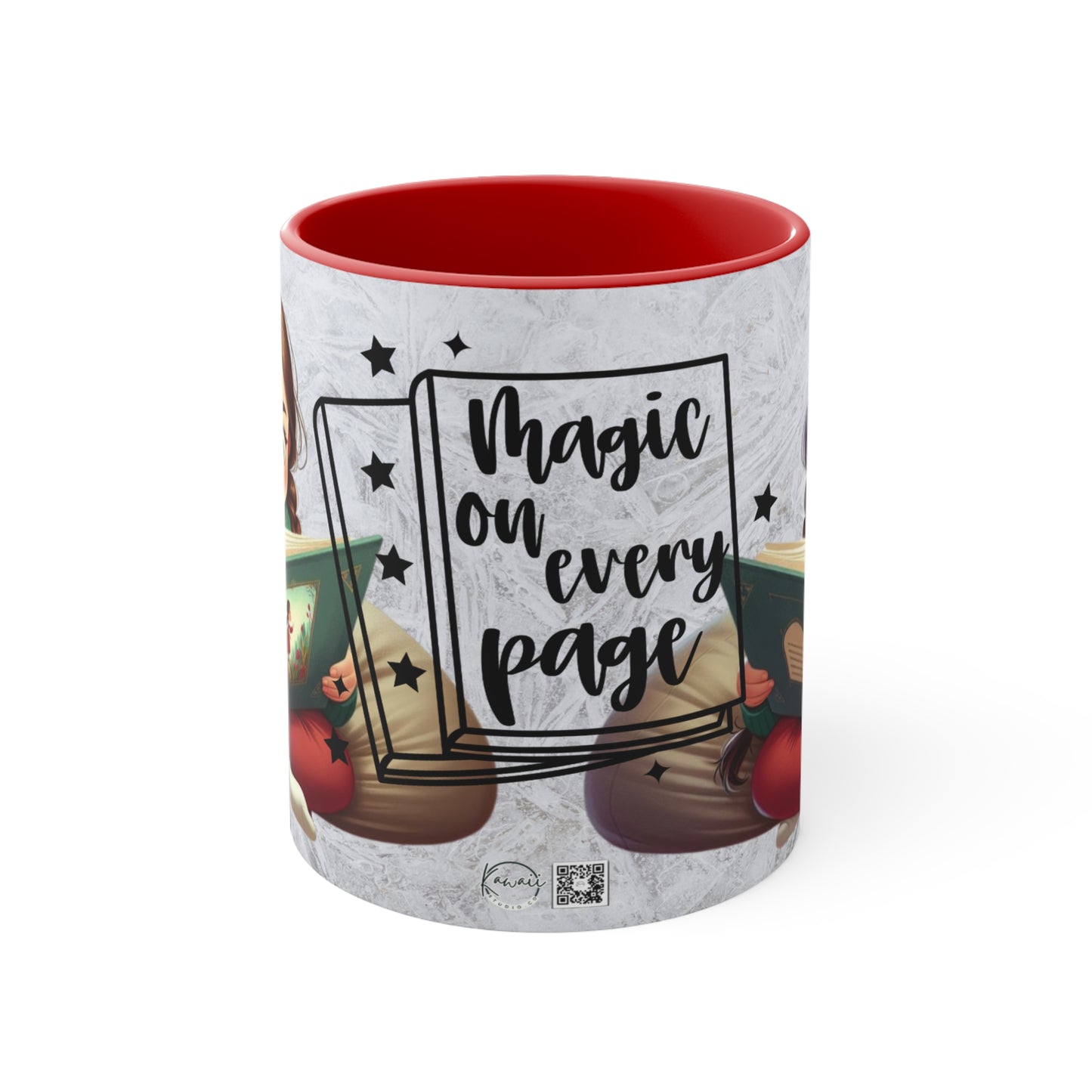 Colorful Accent Mugs, 11oz - Magic on every page