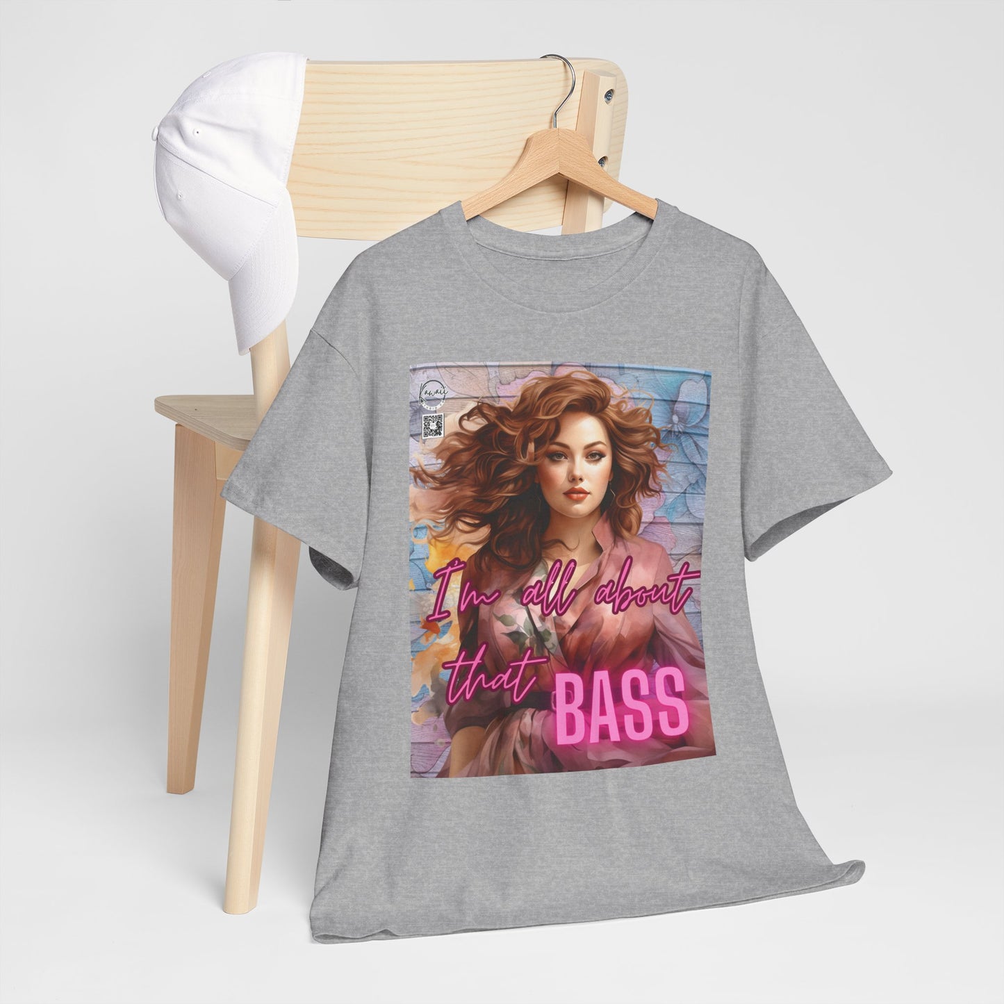 Unisex Heavy Cotton Tee - All about that Bass
