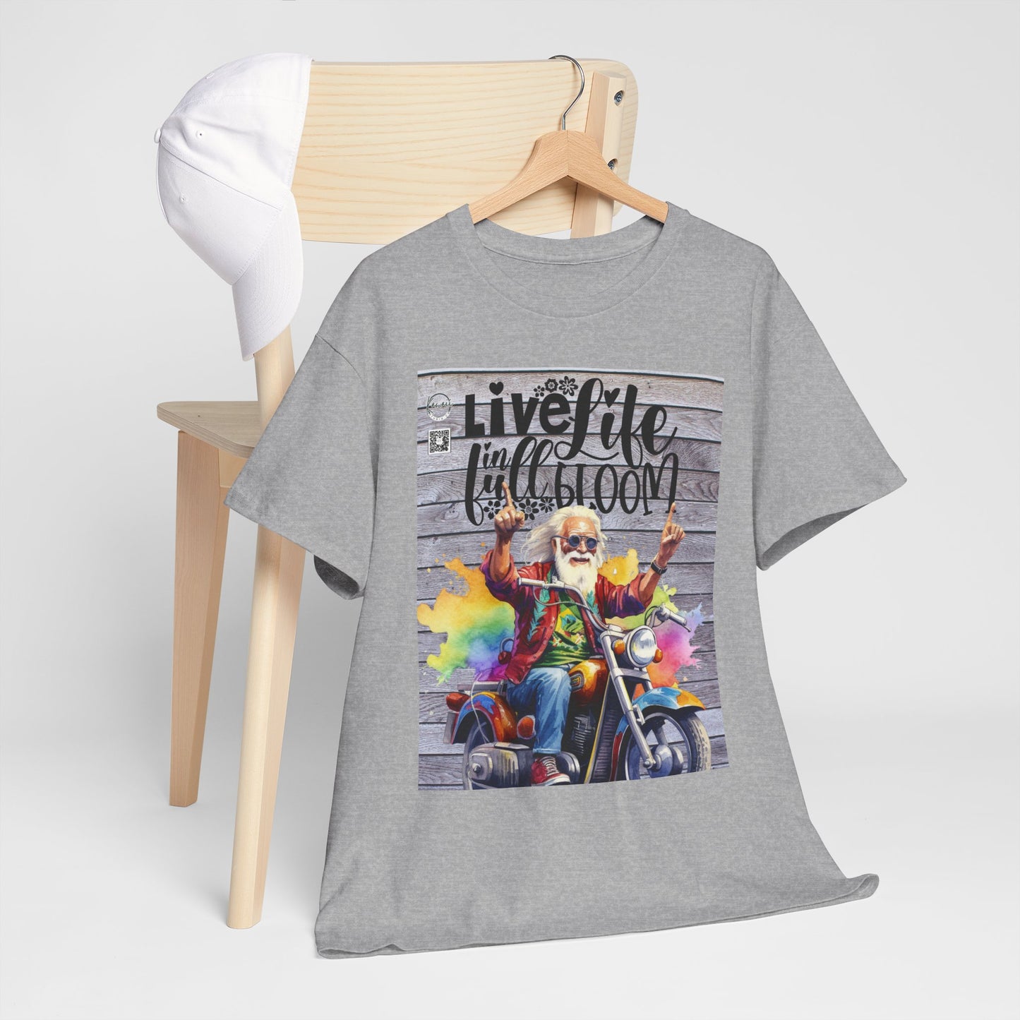 Unisex Heavy Cotton Tee - Full Bloom
