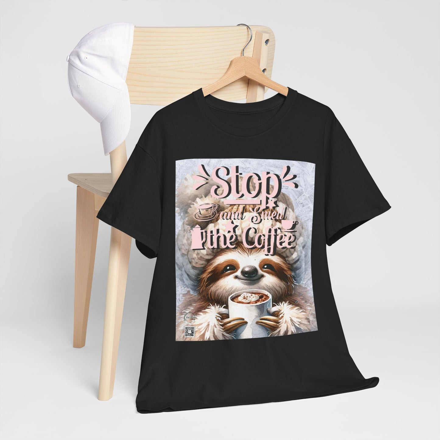 Unisex Heavy Cotton Tee - Smell the Coffee