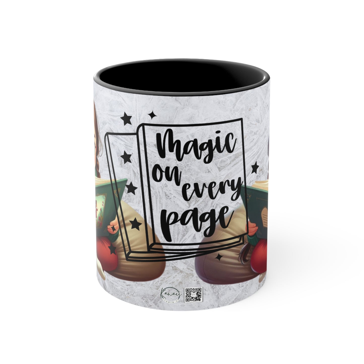 Colorful Accent Mugs, 11oz - Magic on every page