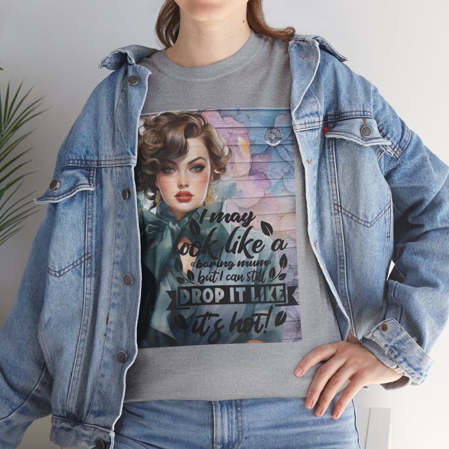 Unisex Heavy Cotton Tee - Drop It Like It's Hot