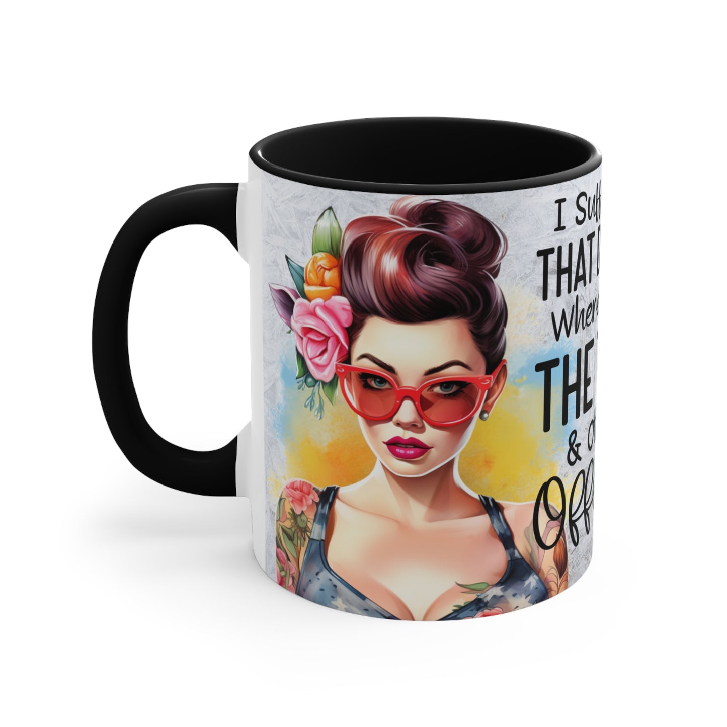 Colorful Accent Mugs, 11oz - That Disorder