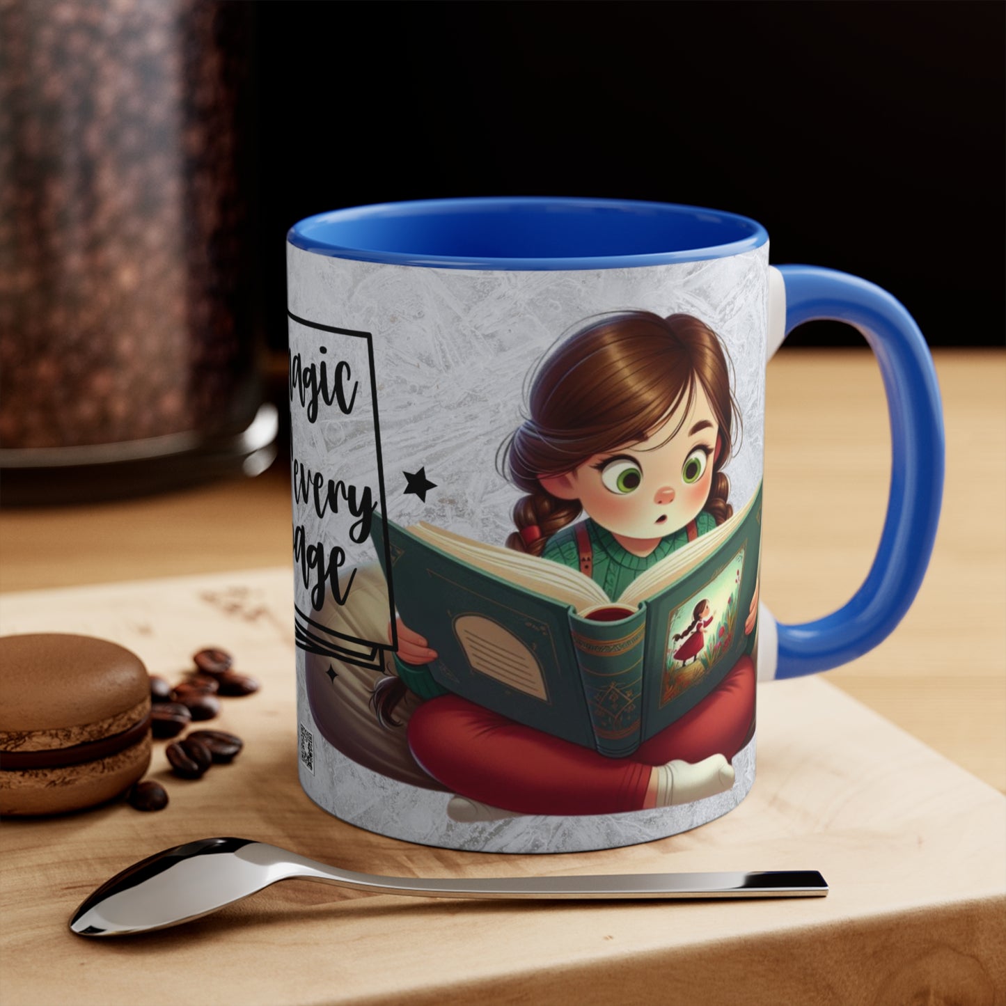 Colorful Accent Mugs, 11oz - Magic on every page