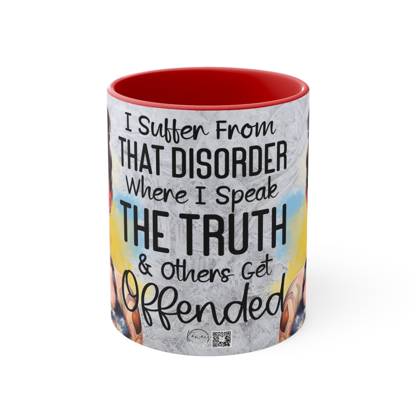 Colorful Accent Mugs, 11oz - That Disorder