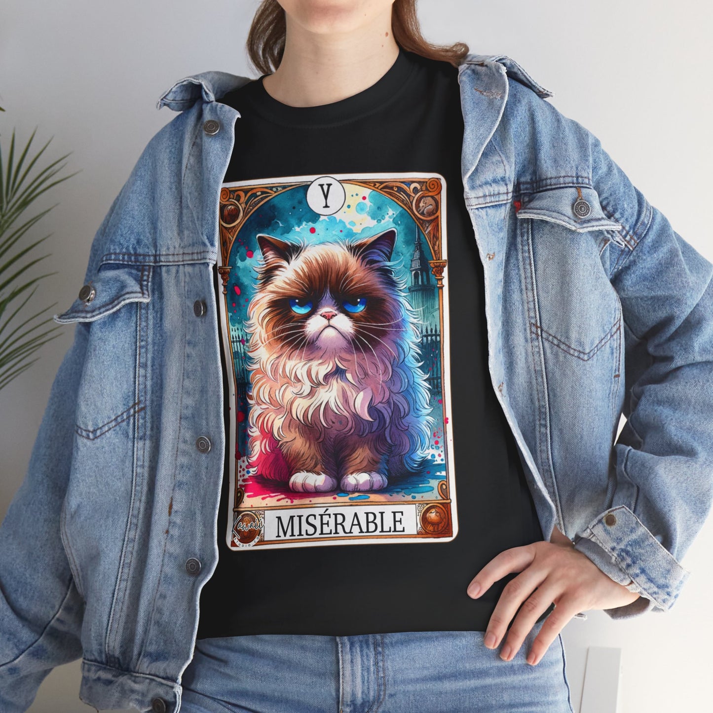 Unisex Heavy Cotton Tee - Miserable
