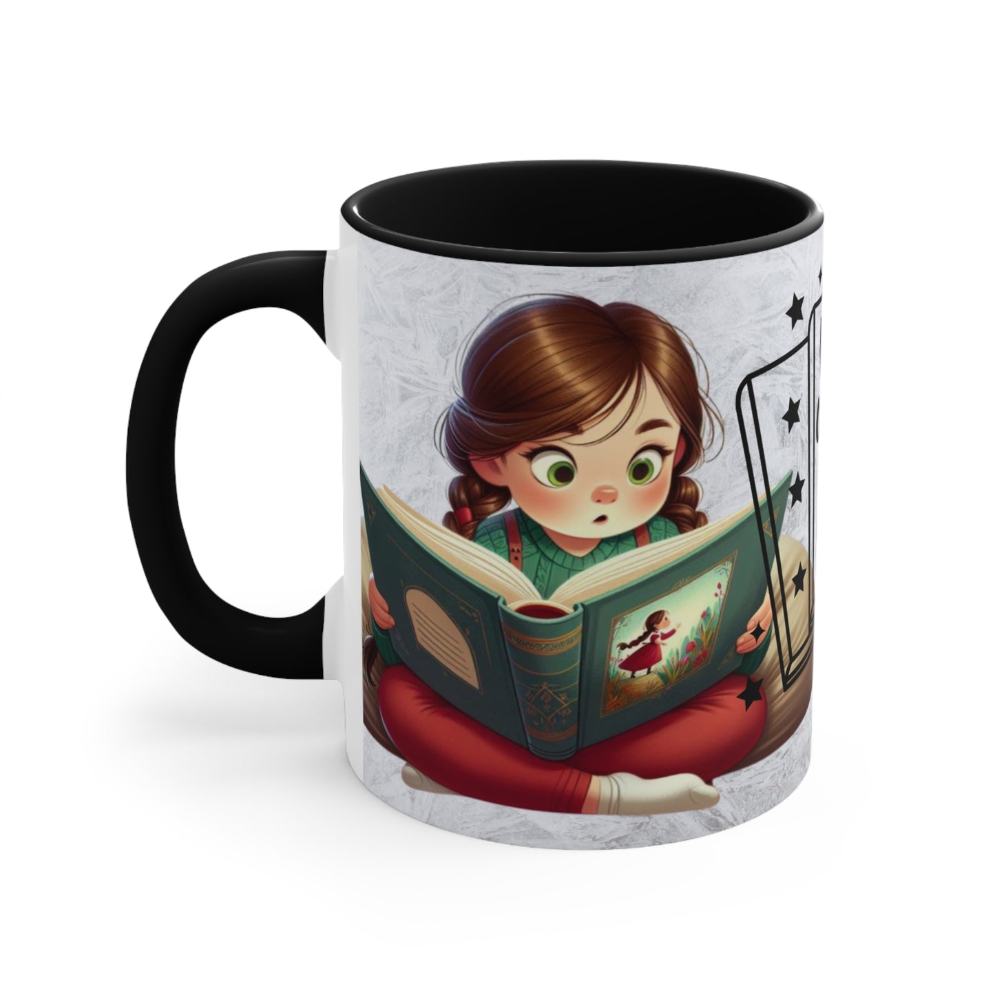 Colorful Accent Mugs, 11oz - Magic on every page