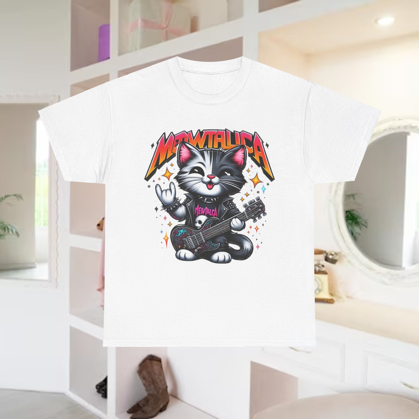 Unisex Heavy Cotton Tee - Meowtalica
