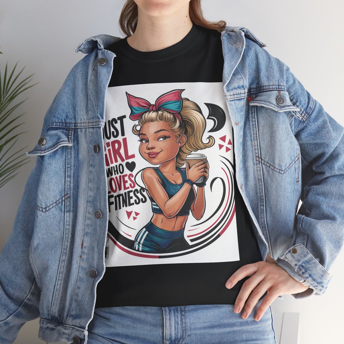 Unisex Heavy Cotton Tee - Love Fitness