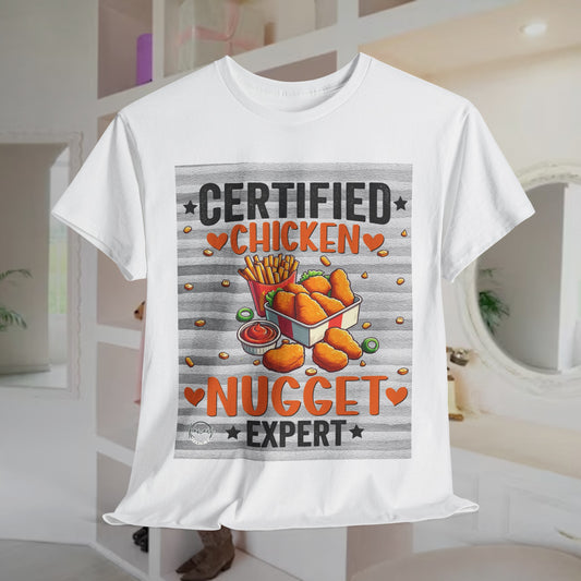 Unisex Heavy Cotton Tee - Chicken Nugget