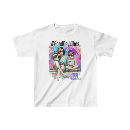 Kids Heavy Cotton™ Tee - Good Day Vibes