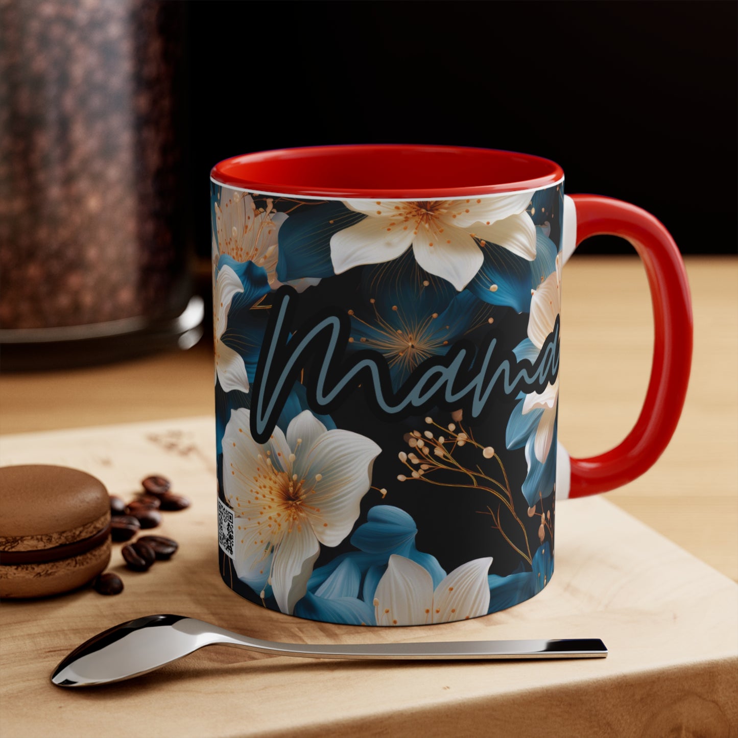 Colorful Accent Mugs, 11oz - Mama