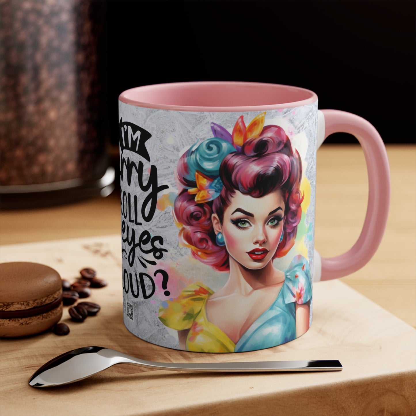 Colorful Accent Mugs, 11oz - I'm Sorry