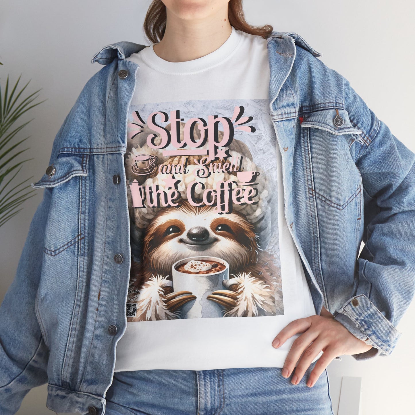 Unisex Heavy Cotton Tee - Smell the Coffee
