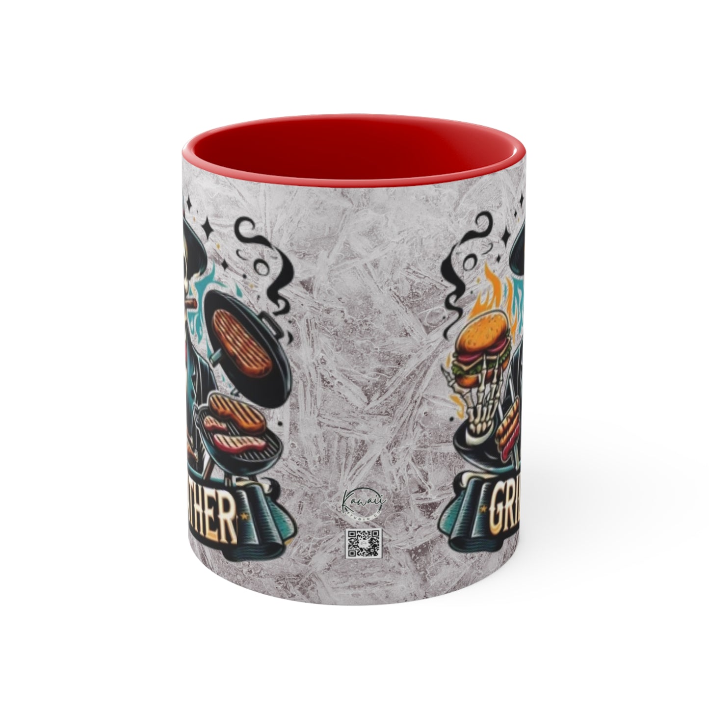 Colorful Accent Mugs, 11oz - Grillfather