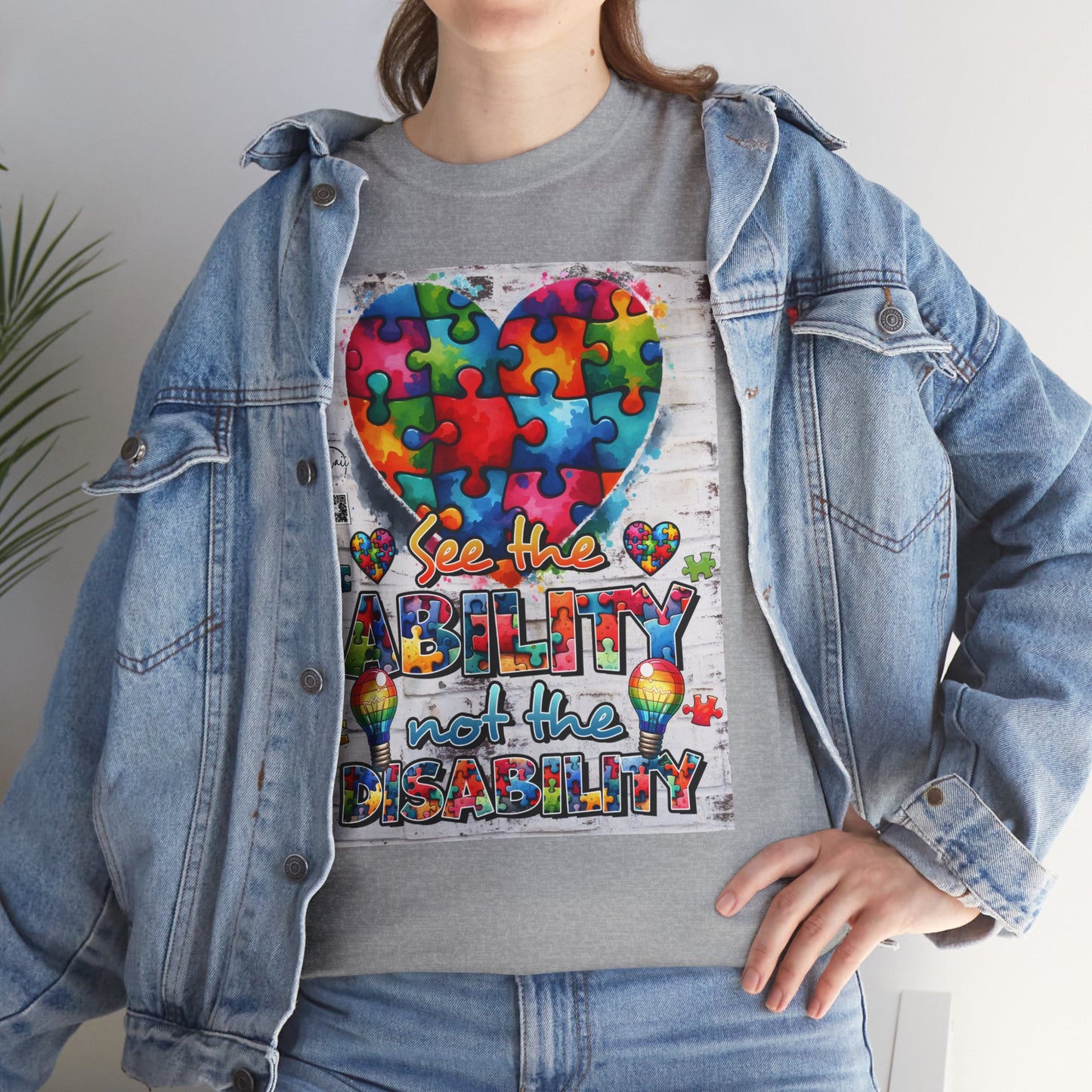 Unisex Heavy Cotton Tee - Ability