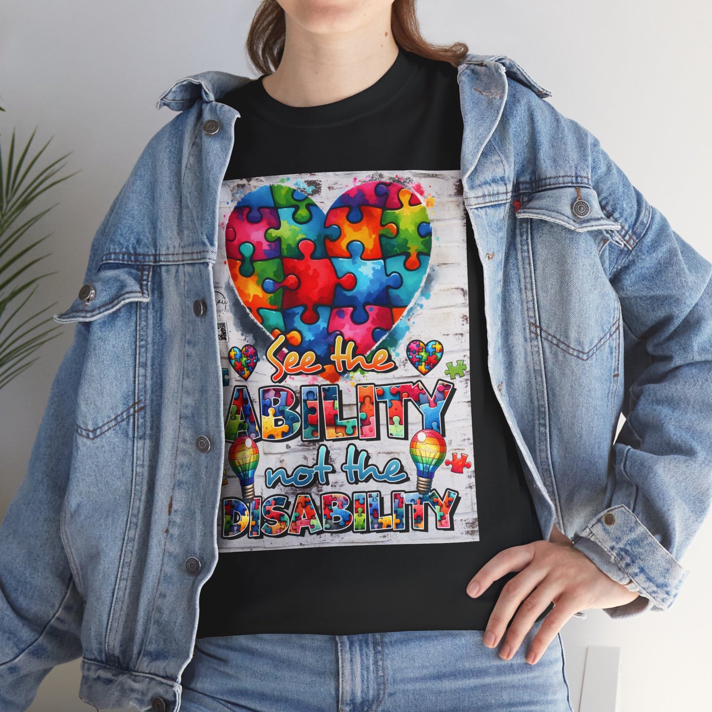 Unisex Heavy Cotton Tee - Ability