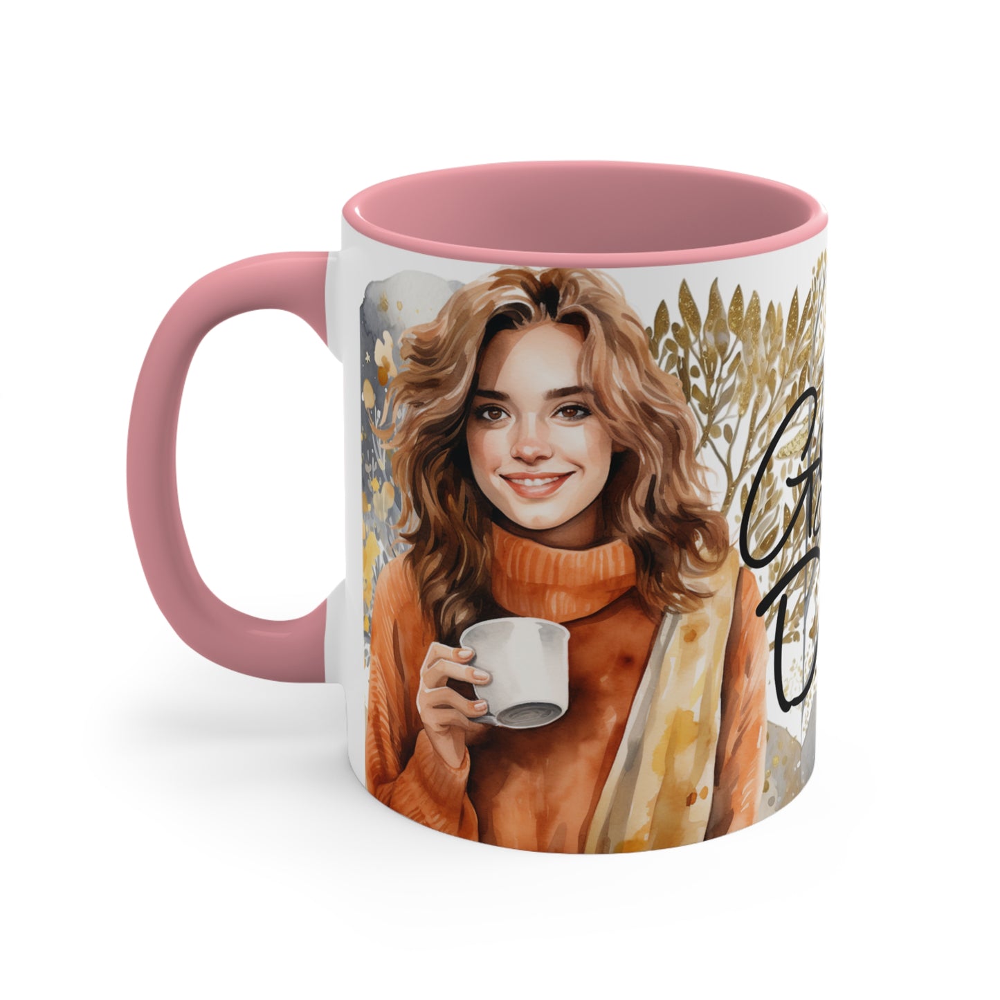 Colorful Accent Mugs, 11oz - Go Ask Your Dad