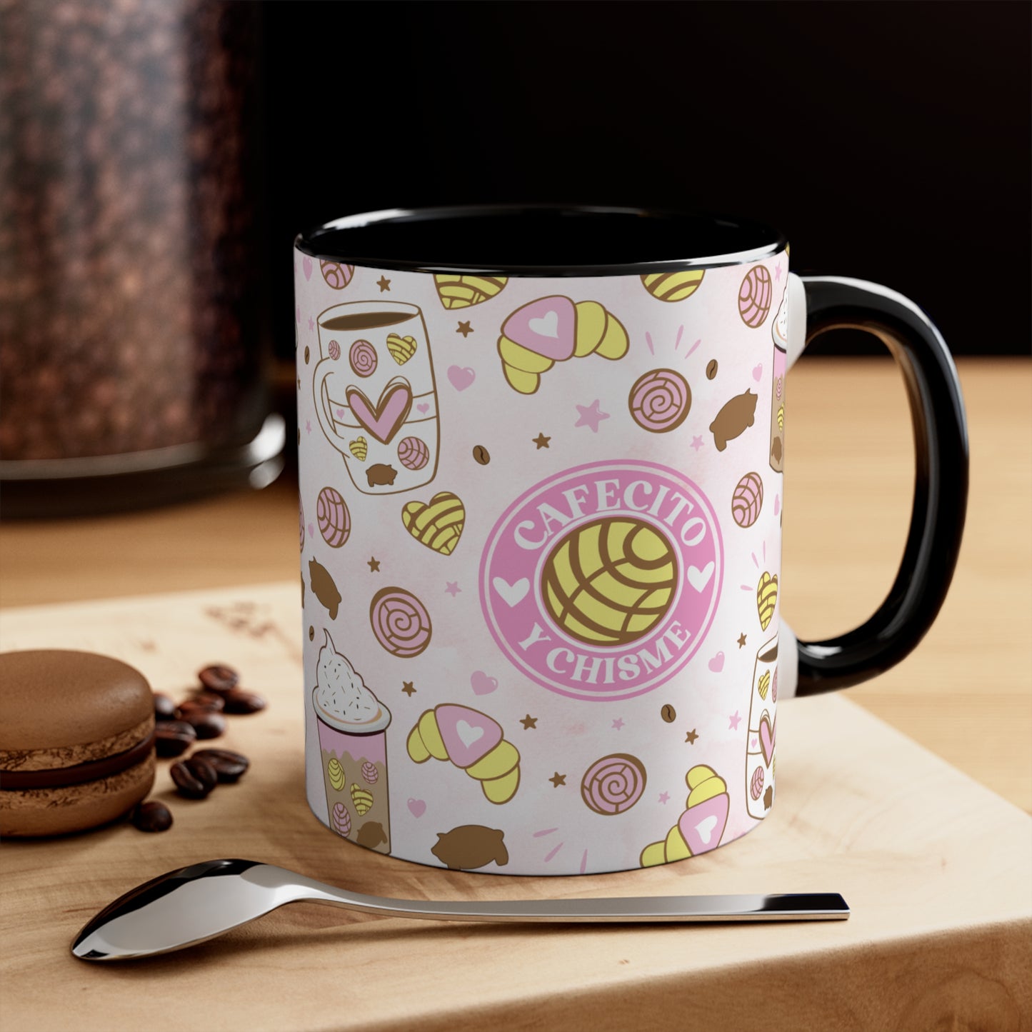 Colorful Accent Mugs, 11oz - CAFECITO