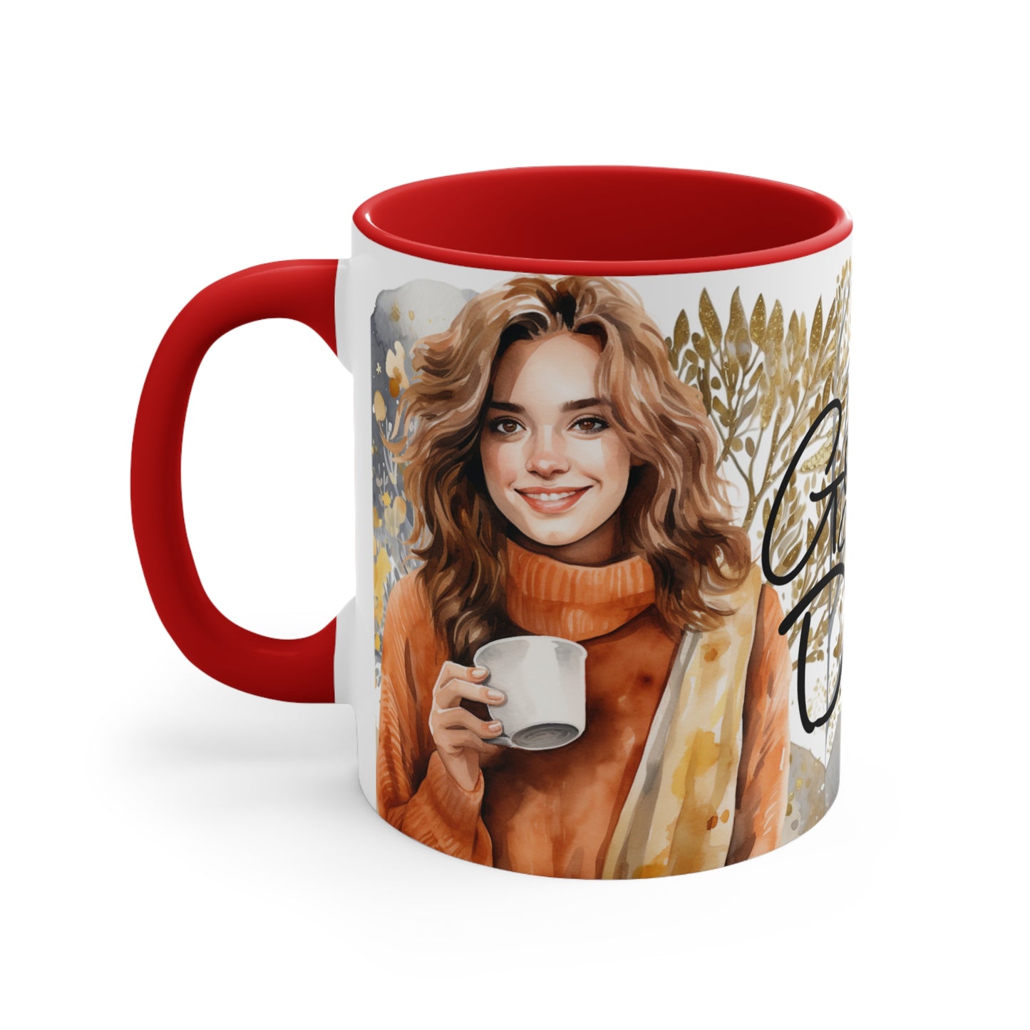 Colorful Accent Mugs, 11oz - Go Ask Your Dad