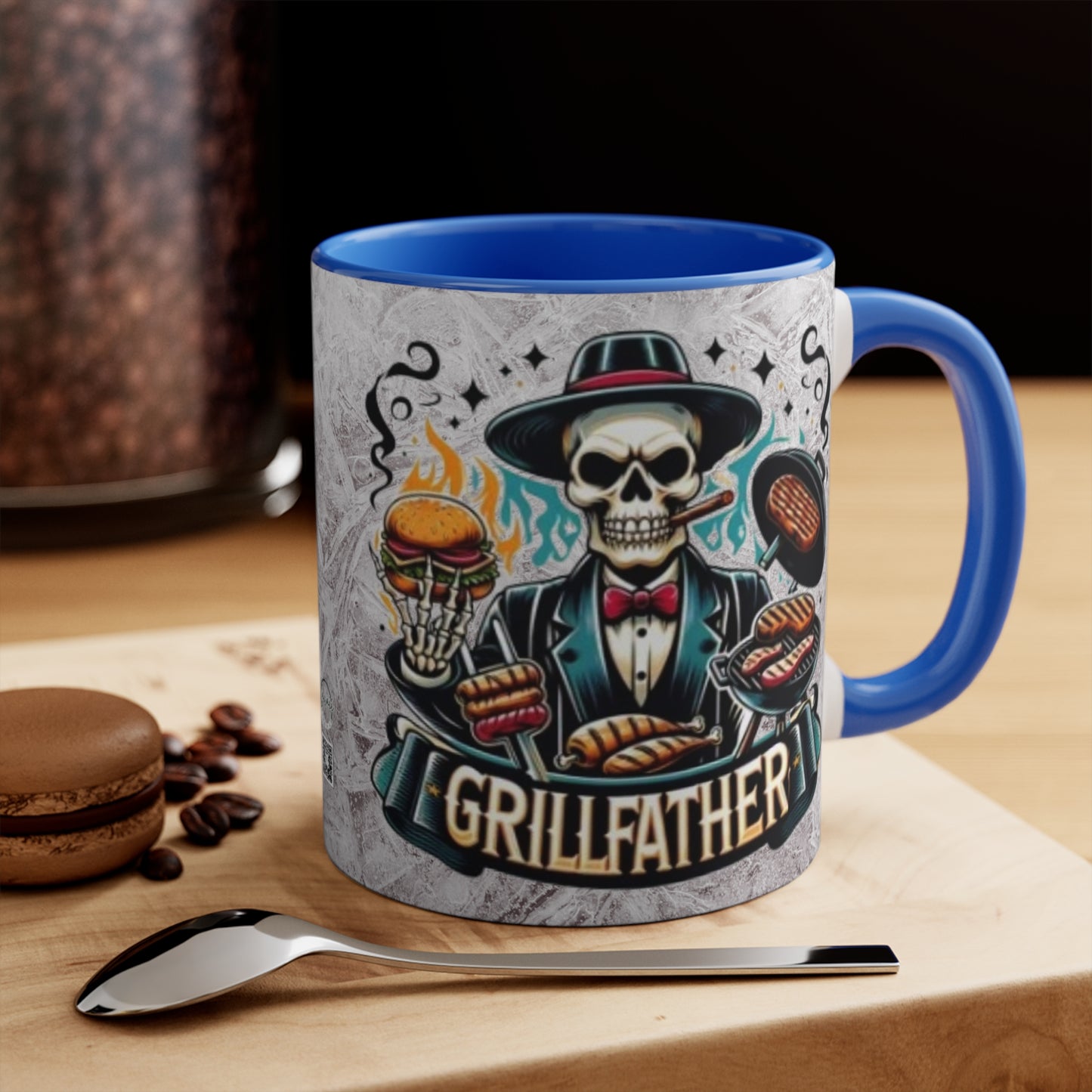 Colorful Accent Mugs, 11oz - Grillfather