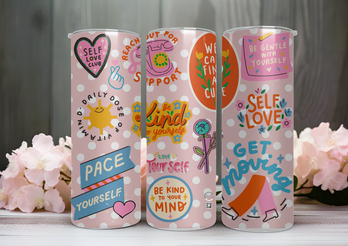 20 OZ TUMBLER  - SELF LOVE