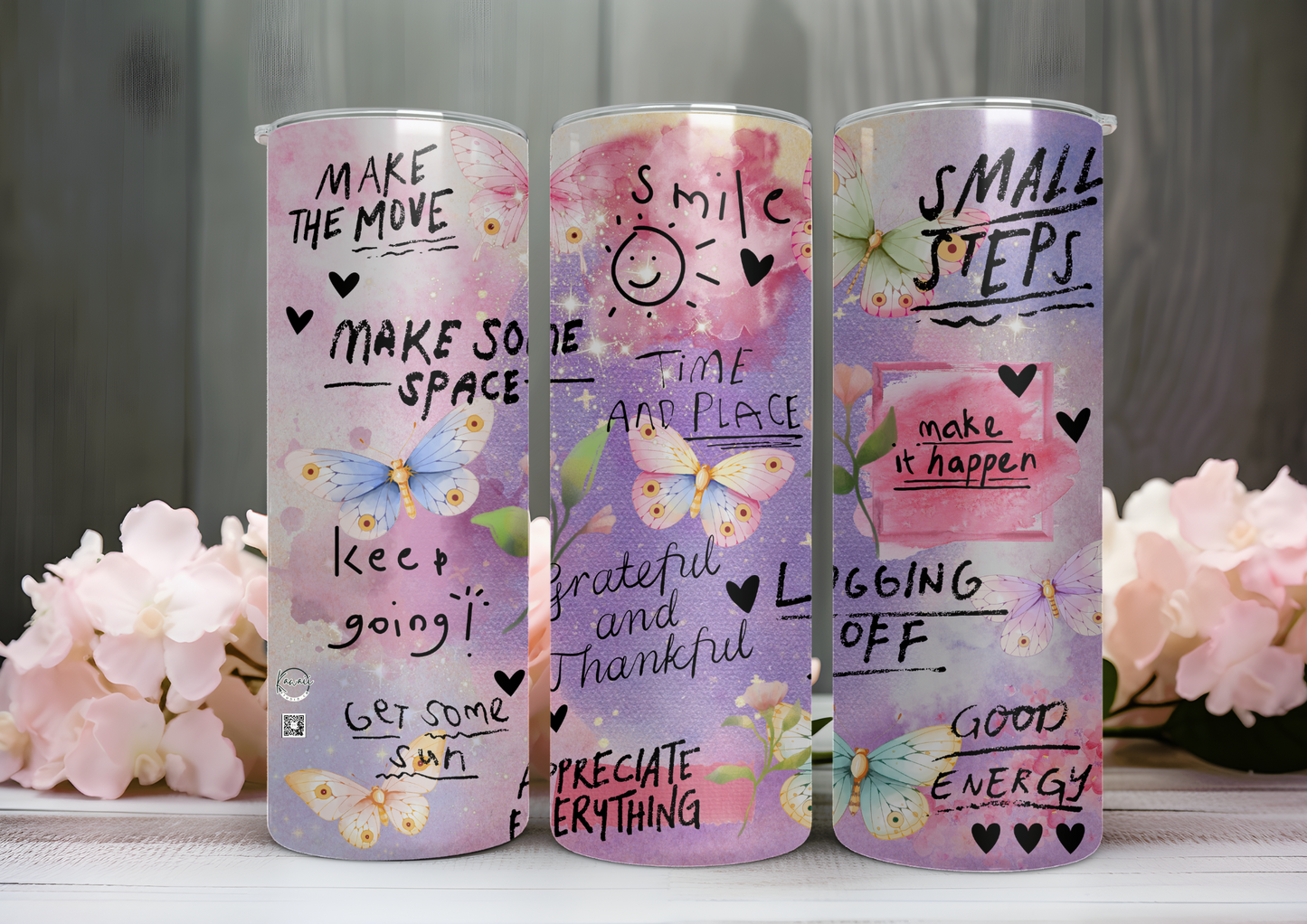 20 OZ TUMBLER  - POSITIVE AFFIRMATION
