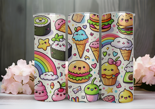 20 OZ TUMBLER  - KAWAII FOOD