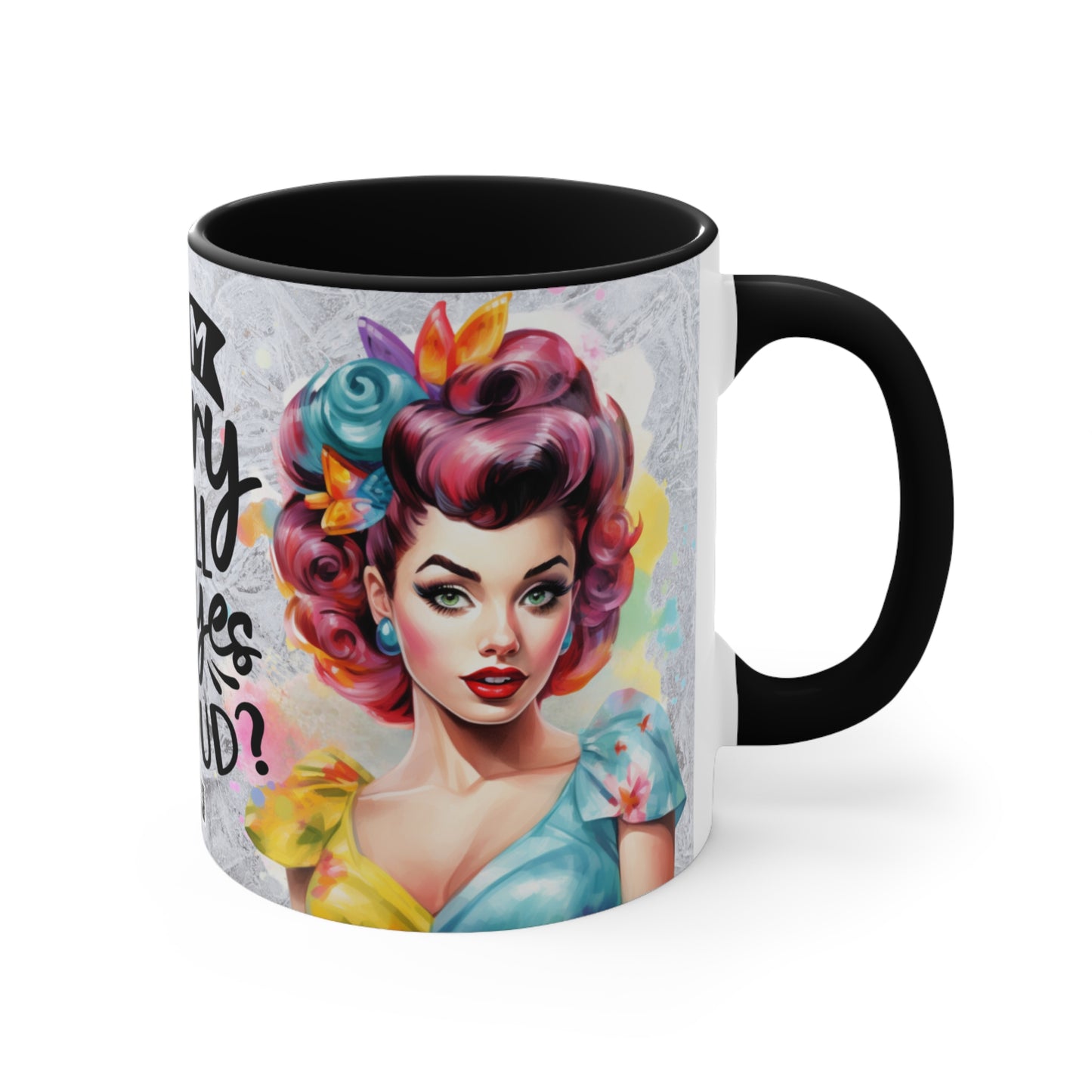 Colorful Accent Mugs, 11oz - I'm Sorry