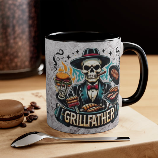 Colorful Accent Mugs, 11oz - Grillfather
