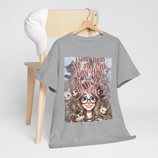 Copy of Unisex Heavy Cotton Tee - Smell the Coffee