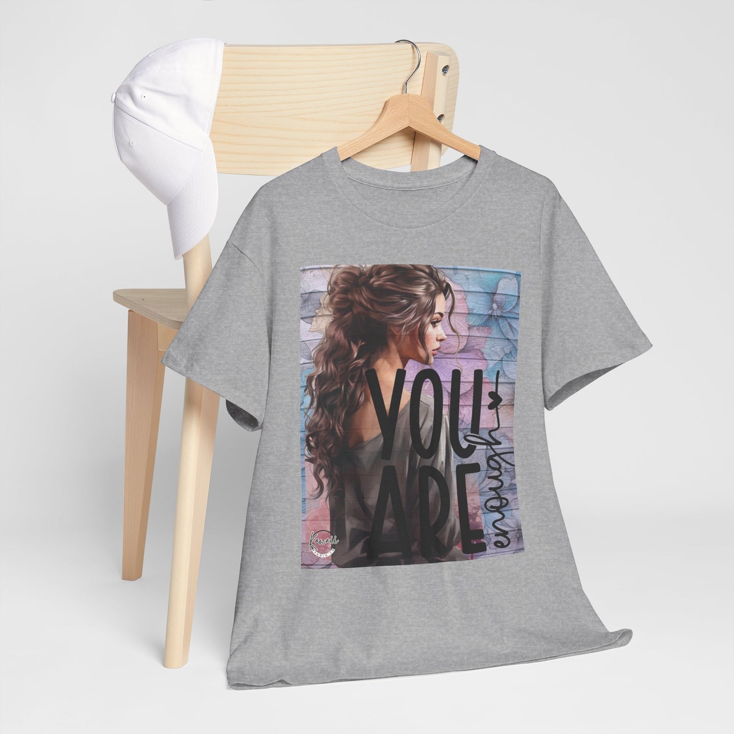 Unisex Heavy Cotton Tee - You Are Enough