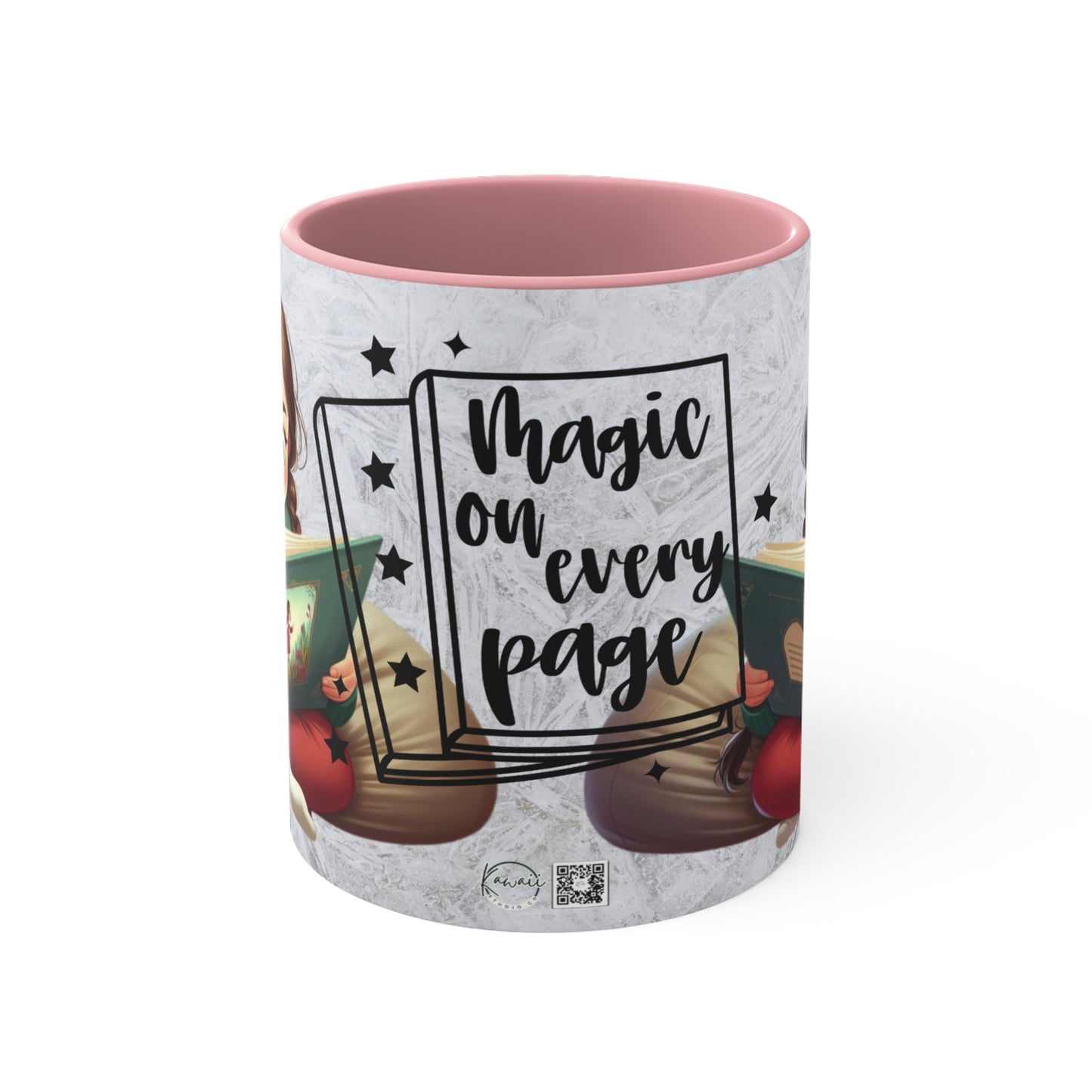Colorful Accent Mugs, 11oz - Magic on every page