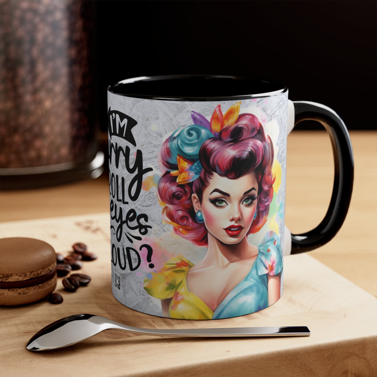 Colorful Accent Mugs, 11oz - I'm Sorry