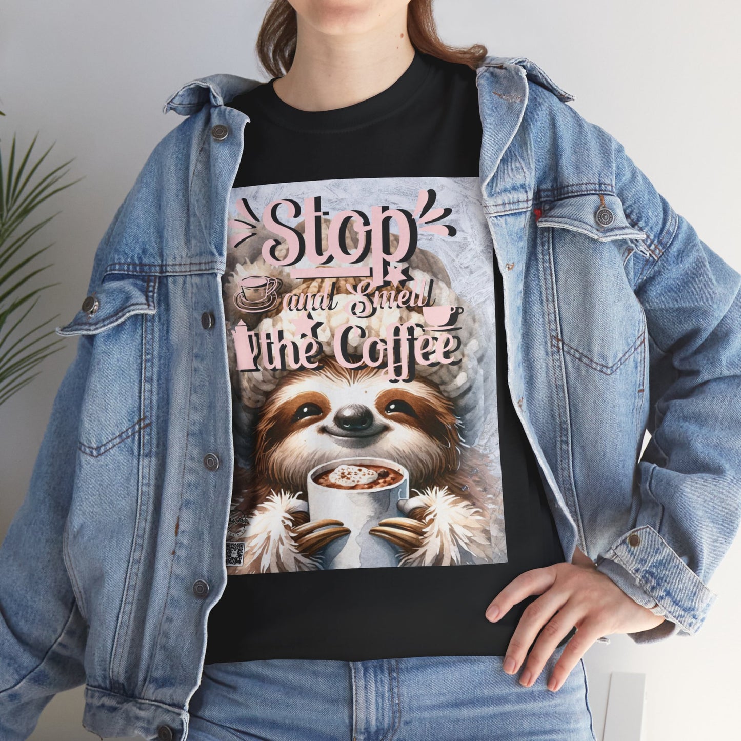 Unisex Heavy Cotton Tee - Smell the Coffee
