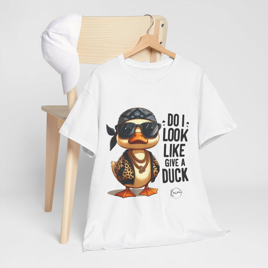 Unisex Heavy Cotton Tee - Give a Duck